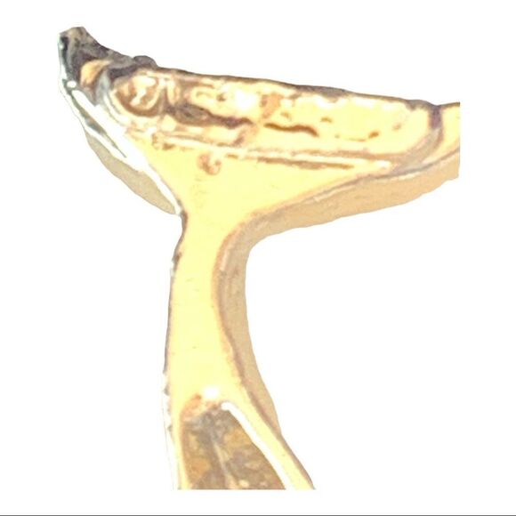 Pair of silver dolfin pins mom baby - Picture 6 of 7